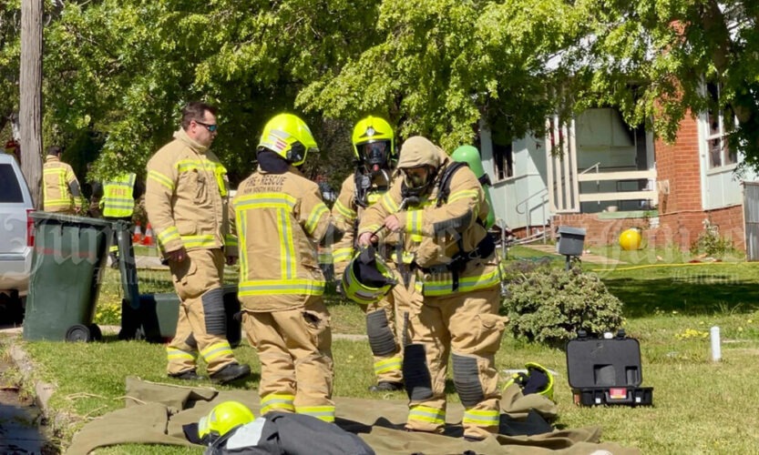 Lucky escape as fire rips through Junee home