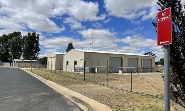No Stopping zones for Junee RFS sheds